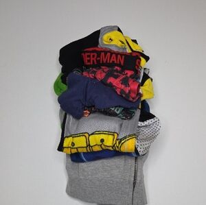 $9 OBO Boy Toddler Clothes Bundle/ Onsies, Socks, Underwear, Jacket